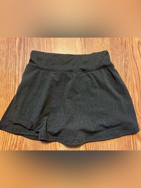 SHEIN Black Sport Skort size 9y